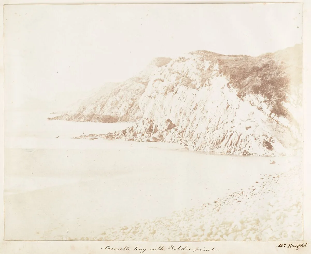 Caswell Bay with Proldie Point — James Knight