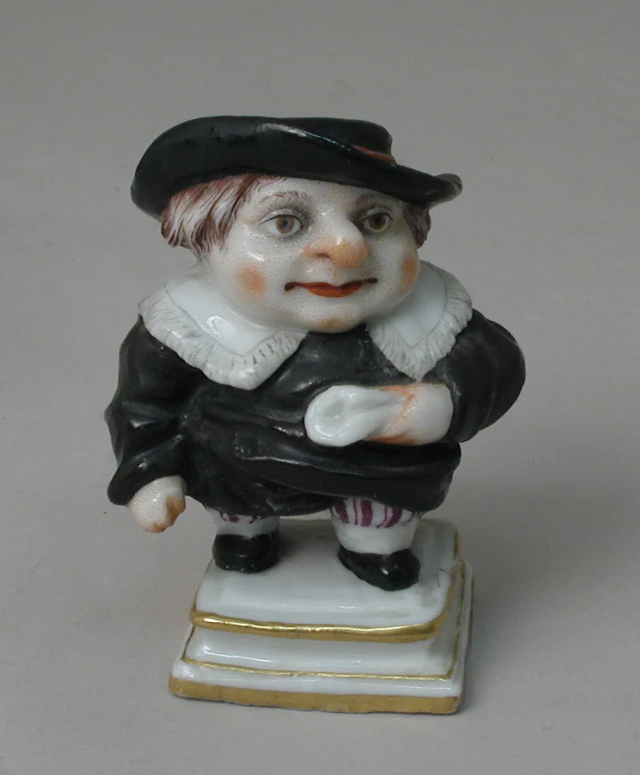 Dwarf (one of three) — Doccia Porcelain Manufactory