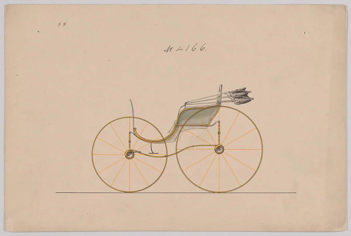 Design for Pony Phaeton, no. 4166 — Brewster & Co.|Herman Stahmer