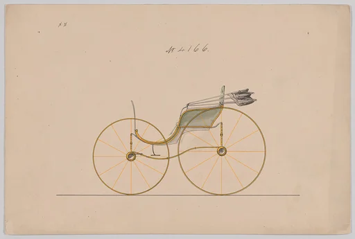 Design for Pony Phaeton, no. 4166