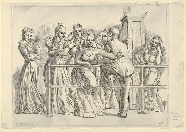 Diana Dancing Academy — Reginald Marsh