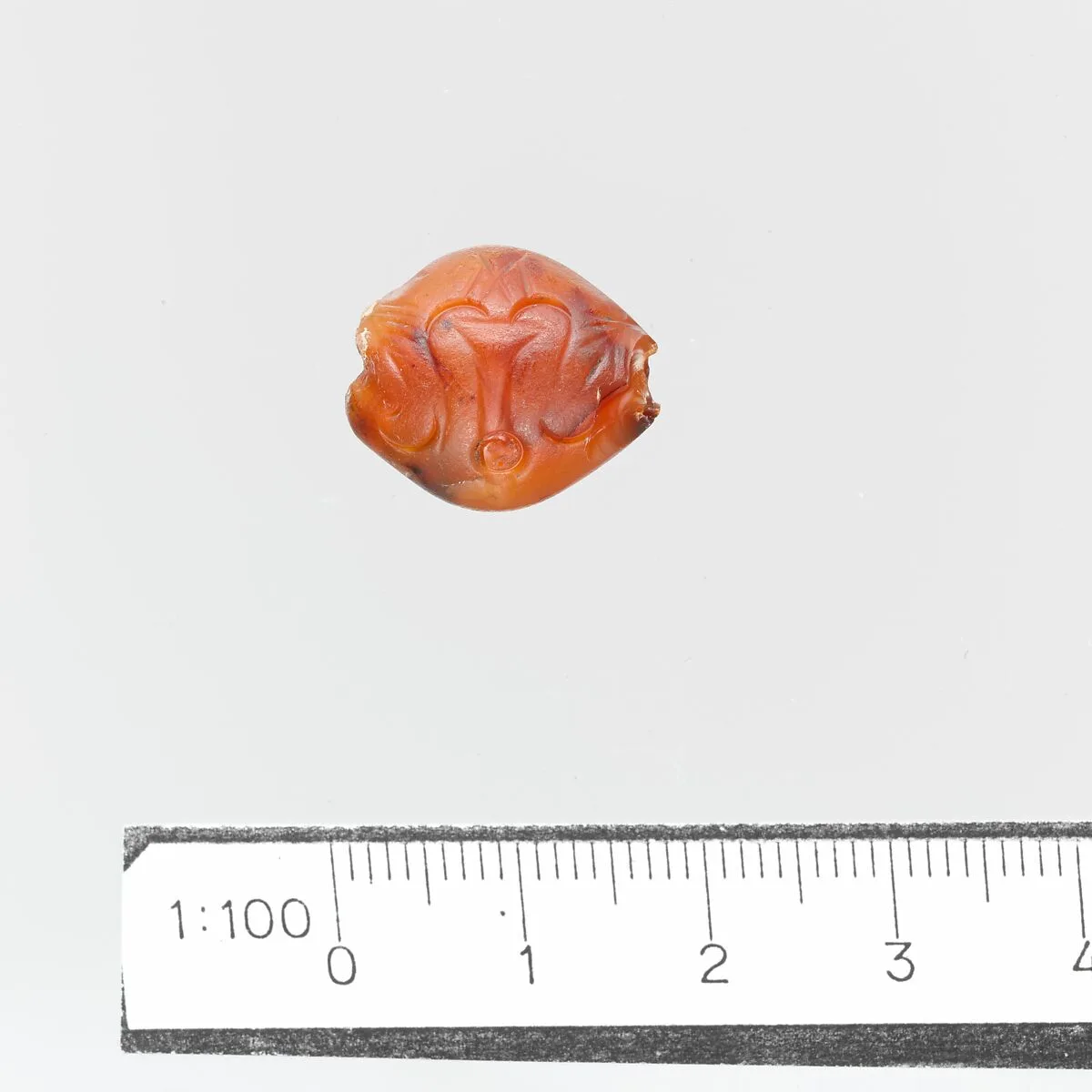 Carnelian amygdaloid seal — Unknown