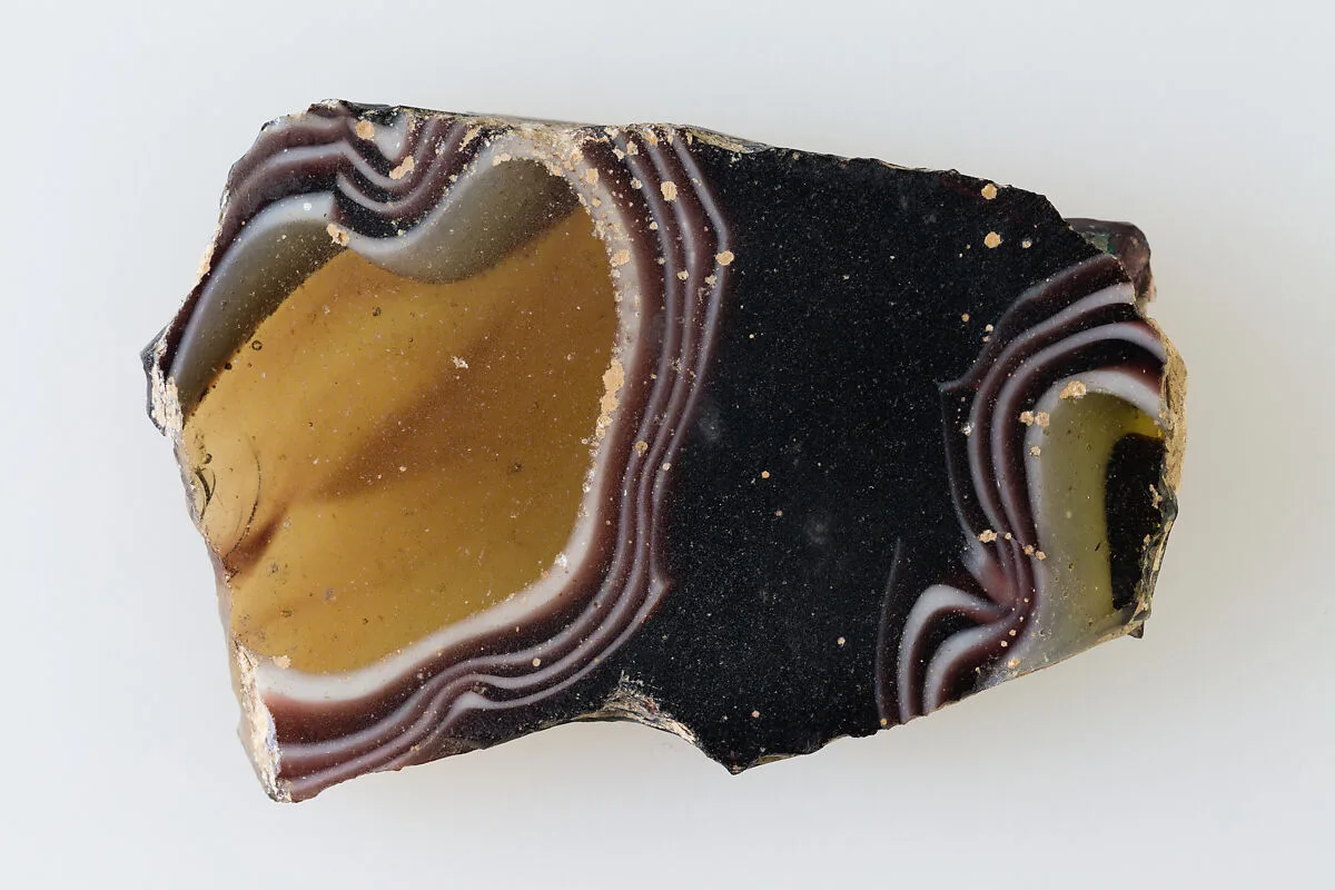Wall revetment, agate pattern — Unknown