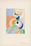 Plate 15 from Sonia Delaunay: ses peintures, ses objets, ses tissus simultanés, ses modes — Sonia Delaunay|Librairie des Arts Décoratifs