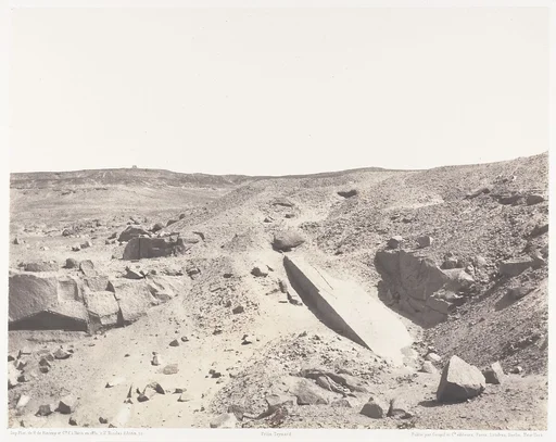 Assouan (Syène), Carrières de Granit - Ancien Système d'Extraction