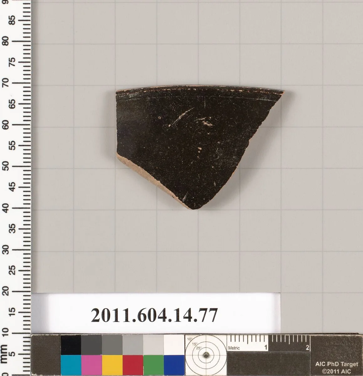 Terracotta rim fragment of an open shape — Unknown