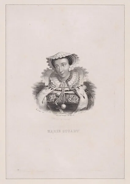 Mary, Queen of Scots — Mary, Queen of Scots|Charles Achile d'Hardivillier|Imprimerie Lesauvage