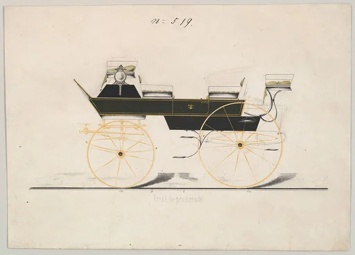 Design for Break de Promenade, no. 519