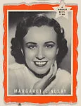 Margaret Lindsay, A Warner Bros. Star, trade card (W500) — Unknown