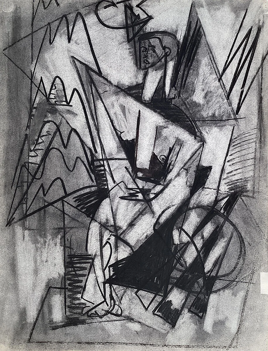 Untitled (male figure study) — Lillian Orlowsky
