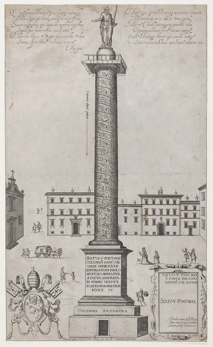Speculum Romanae Magnificentiae: The Antonine Column — Anonymous|Nicolaus van Aelst