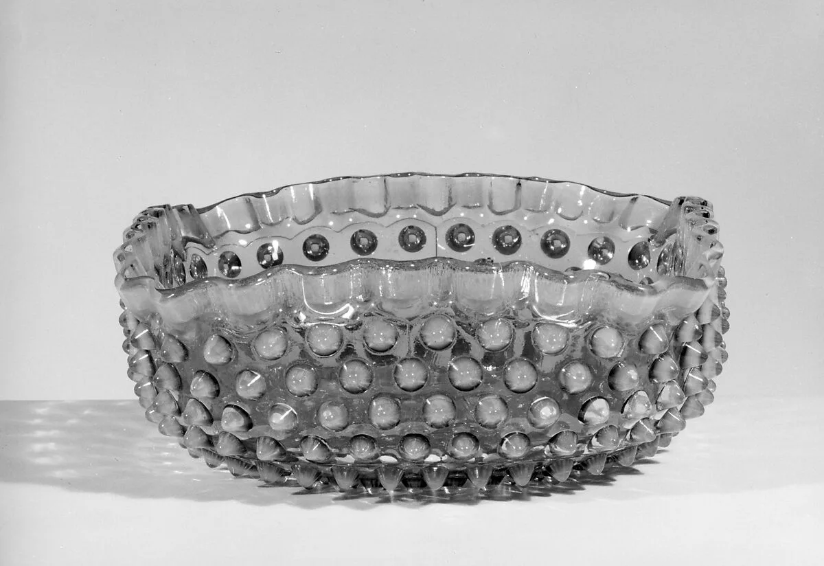 Hobnail Fruit Bowl — Hobbs, Brockunier and Company