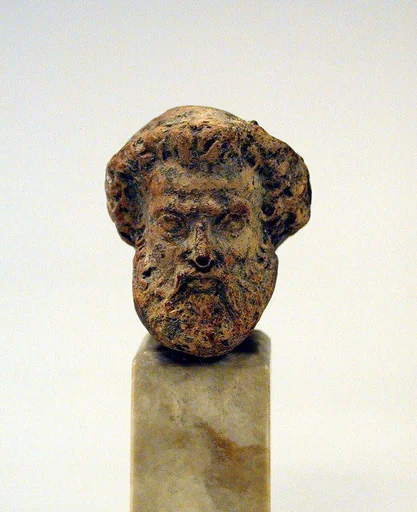 Portrait head of philosopher ?