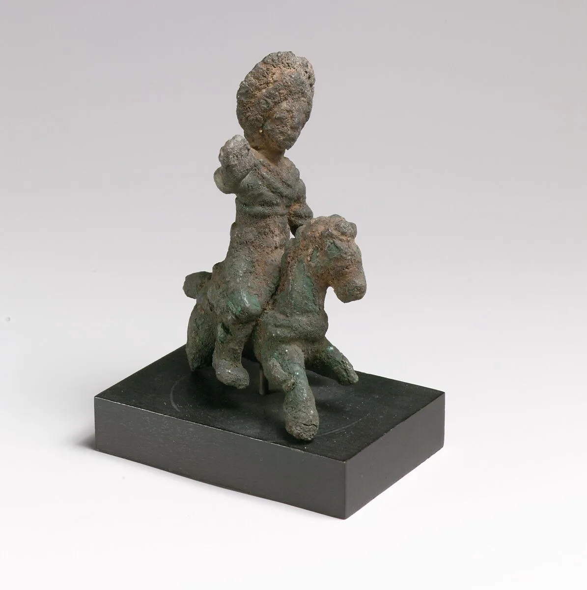 Bronze statuette of a horseman — Unknown