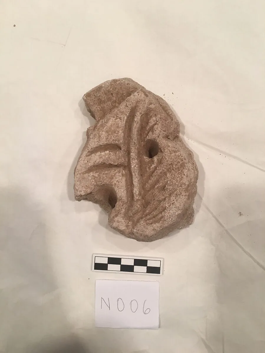 Stucco Fragment — Unknown