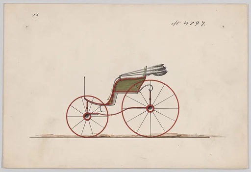 Design for Pony Phaeton, no. 4097