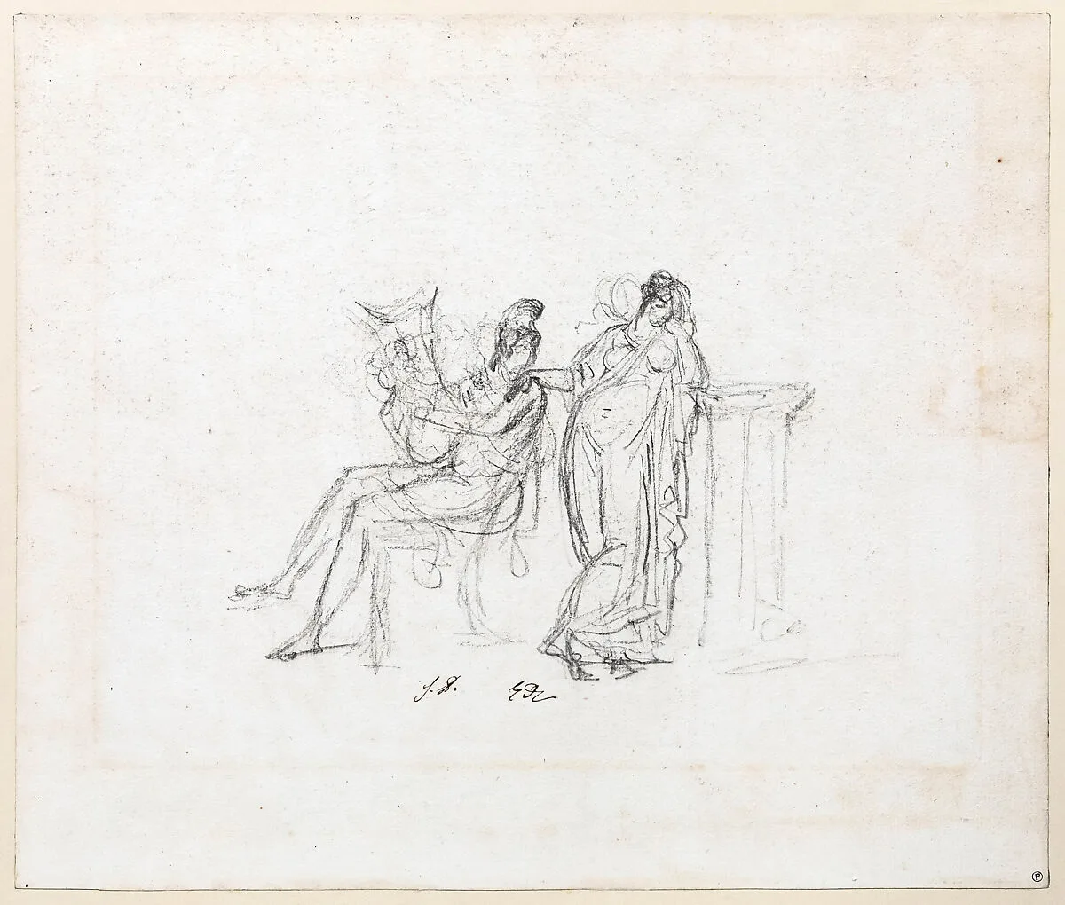 Paris and Helen — Jacques Louis David