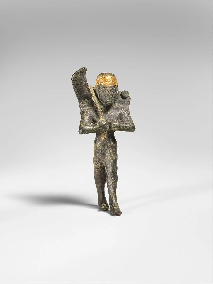 Winged deity — Unknown