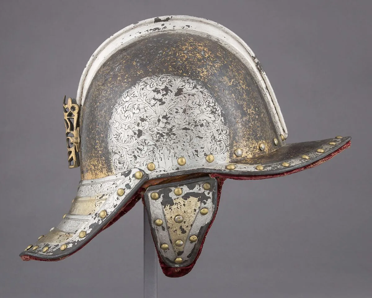 Helmet for a Harquebusier — Unknown