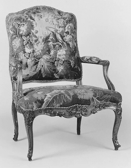 Armchair (one of a set of four) — Aubusson