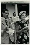 British Couple at the Races, Happy Valley, Hong Kong — Henri Cartier-Bresson