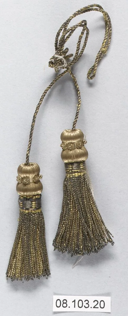 Pair of tassels — Unknown