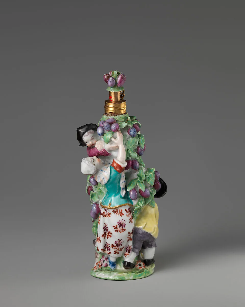 Children gathering fruit — Chelsea Porcelain Manufactory
