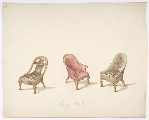 Design for Three Tub Chairs