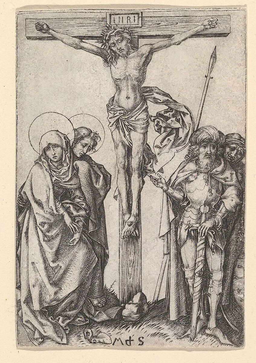 The Crucifixion — Martin Schongauer