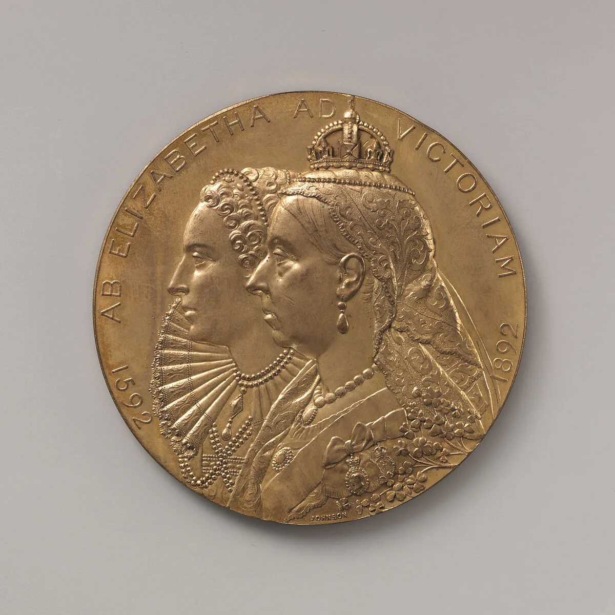 Commemorating the Tercentenary of Trinity College, Dublin in 1892 — Edmond Johnson