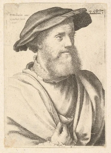 A bearded man after Hans Holbein (?)