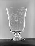"Lady in Waiting" Vase — Corning Glass Works, Steuben Division|Cecil Beaton