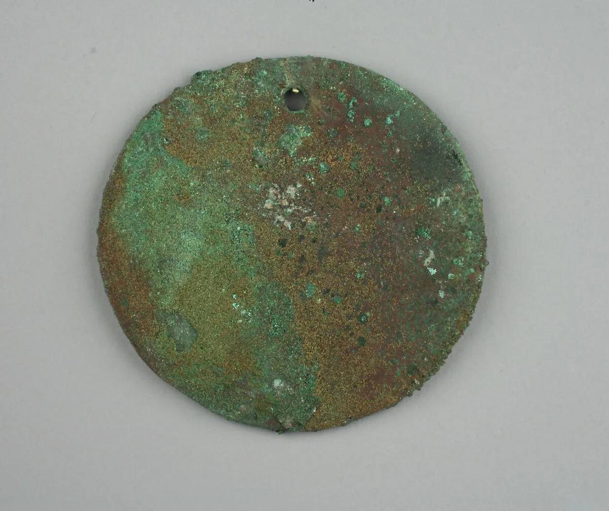 Round Plaque — Unknown