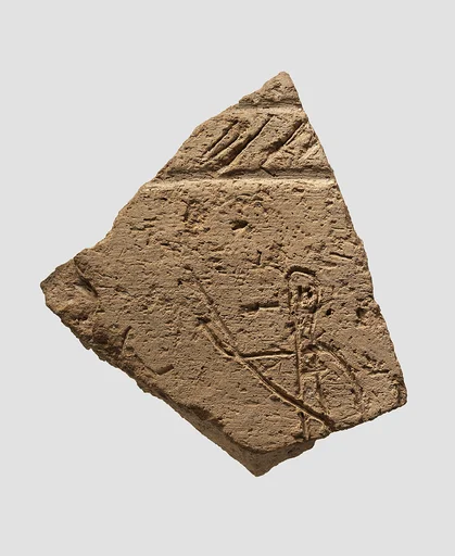 Jar sherd with incised decoration