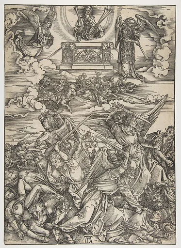 The Four Avenging Angels, from "The Apocalypse", Latin Edition