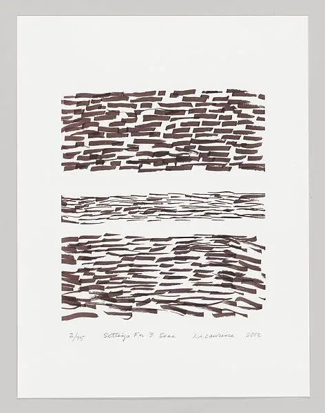 Settings for 3 Seas — Supreme Digital|American Abstract Artists|Irene Lawrence