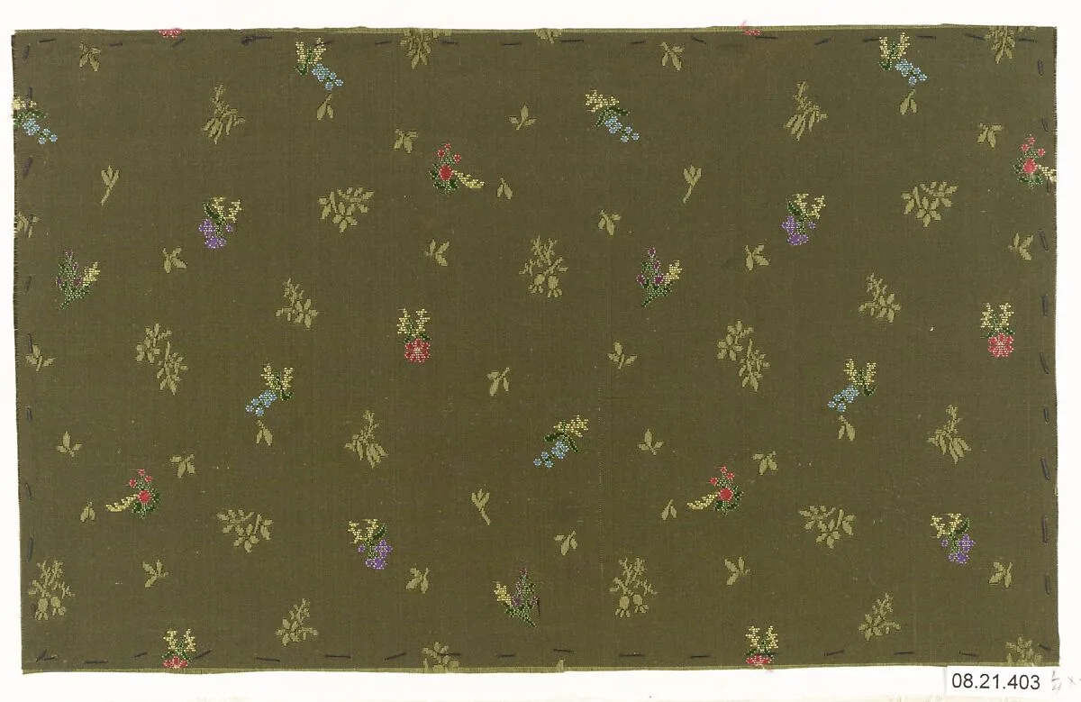 Textile sample — J. Claude Frères & Co.|Unknown Designer