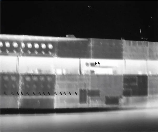 Costa, Luerssen Werft, Lemwerder, Germany: August 21, 1997 — Vera Lutter