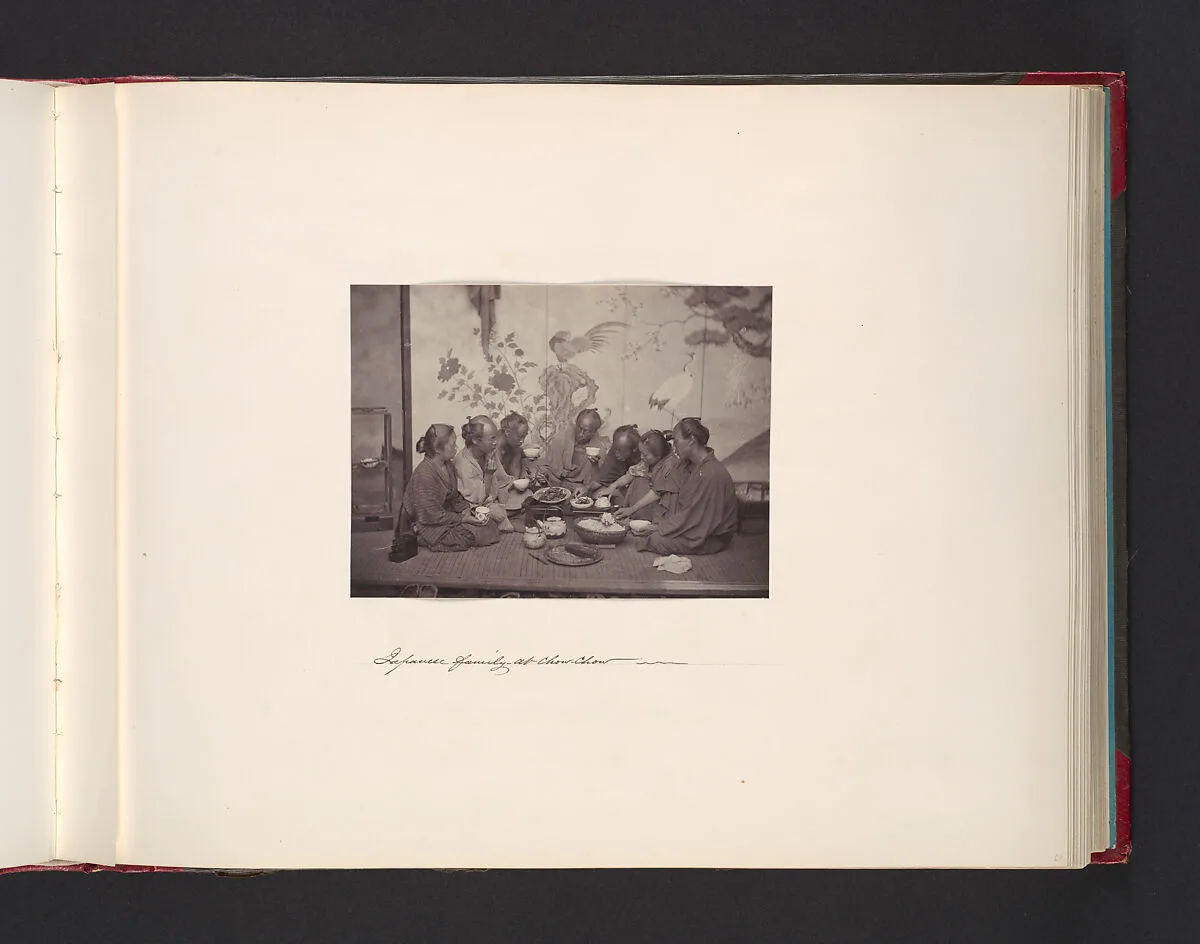 Japanese Family at Chow-Chow — John Thomson