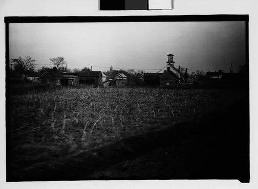 [Wooden Houses, From Moving Train, Savannah, Georgia]