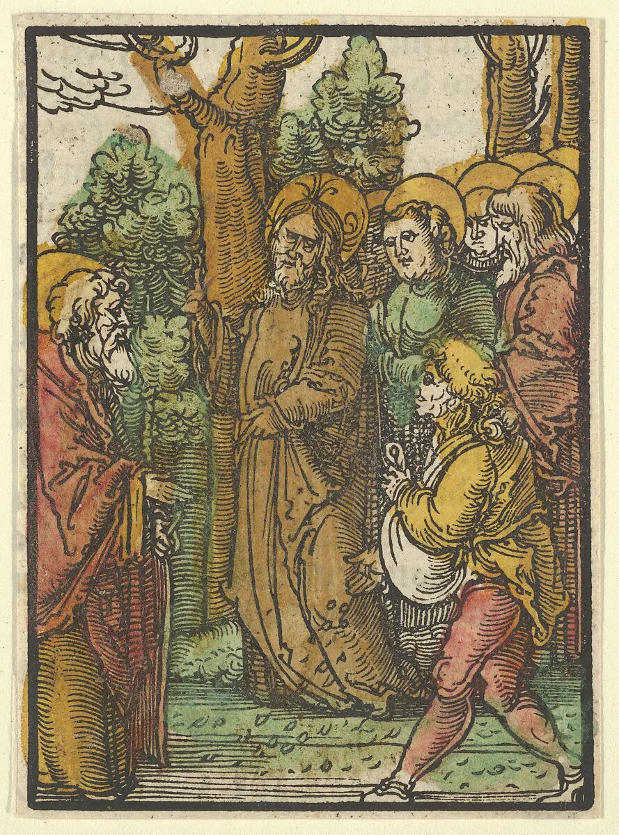 The Parable of the Sower and the Weeds, from Das Plenarium — Hans Schäufelein|Adam Petri