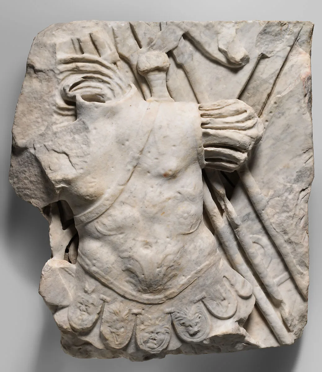 Trophy relief fragment — Unknown