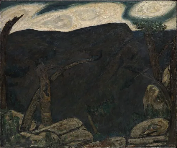 The Dark Mountain, No. 2 — Marsden Hartley
