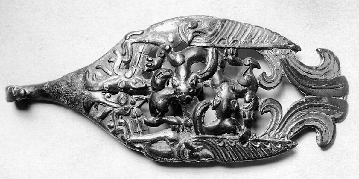 仿古 青銅帶扣|Belt buckle — Unknown