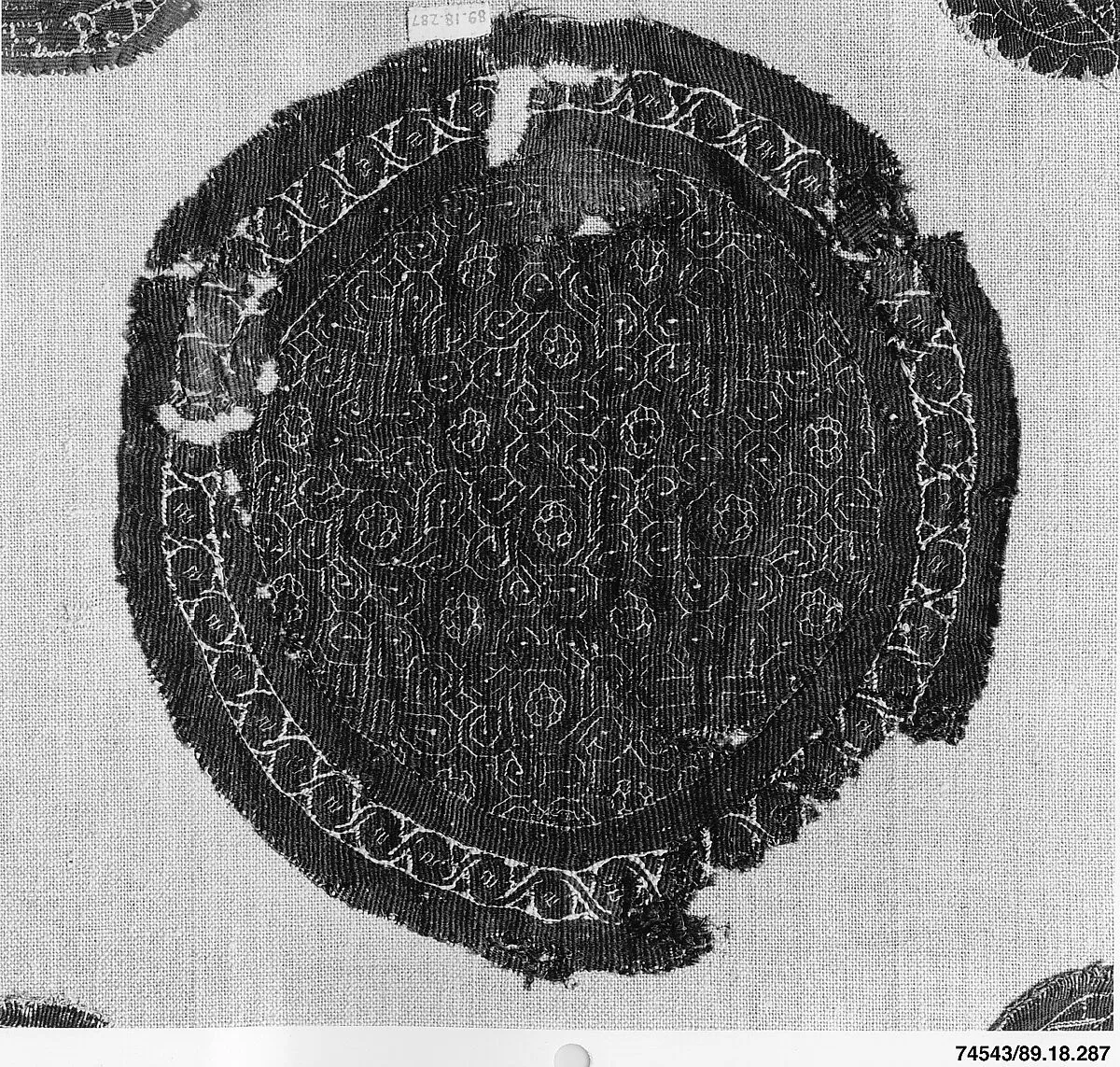 Textile Fragment — Unknown