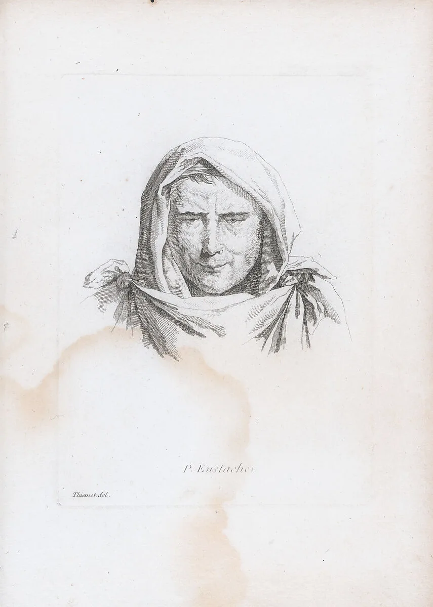 Portrait of P. Eustache — Guillaume Thiemet