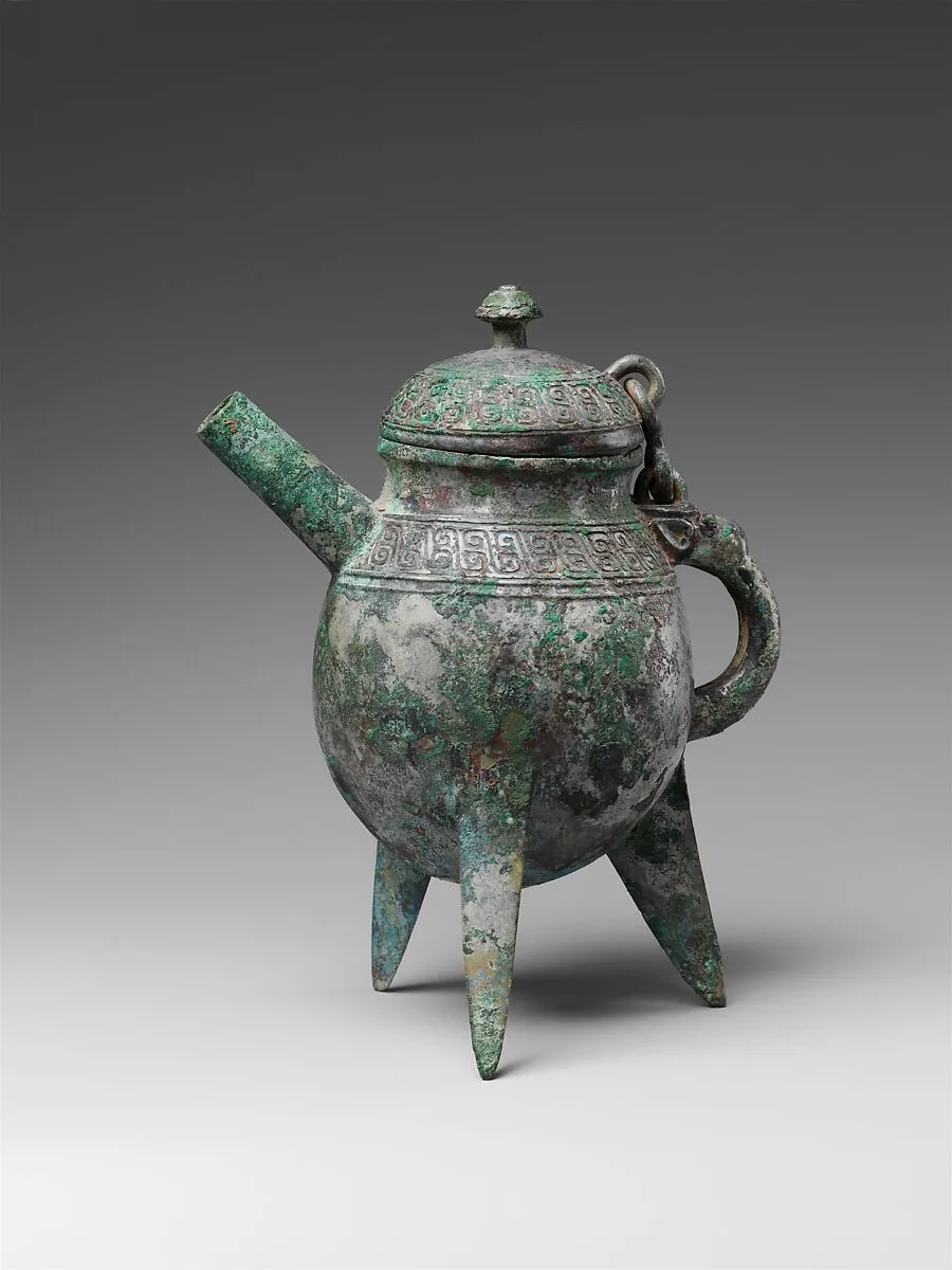 商 青銅盉|Spouted Water Container (He) — Unknown