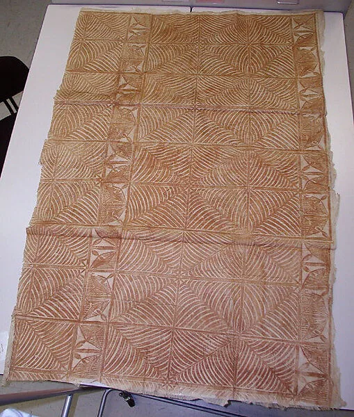 Printed Tapa Cloth — Unknown