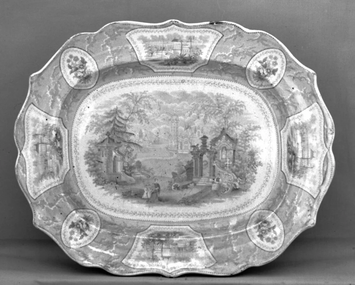 Platter — J. and J. Jackson