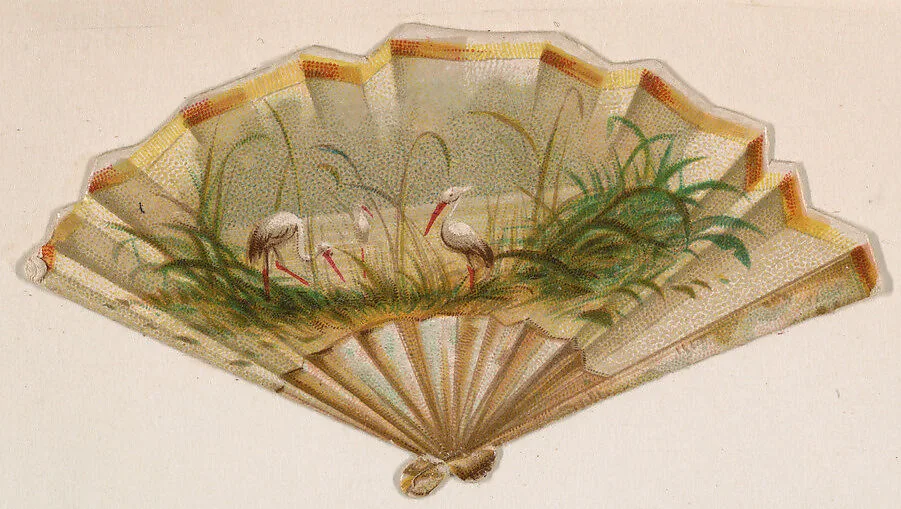 Fan, from the Novelties series (N228, Type 4) issued by Kinney Bros. — Kinney Brothers Tobacco Company